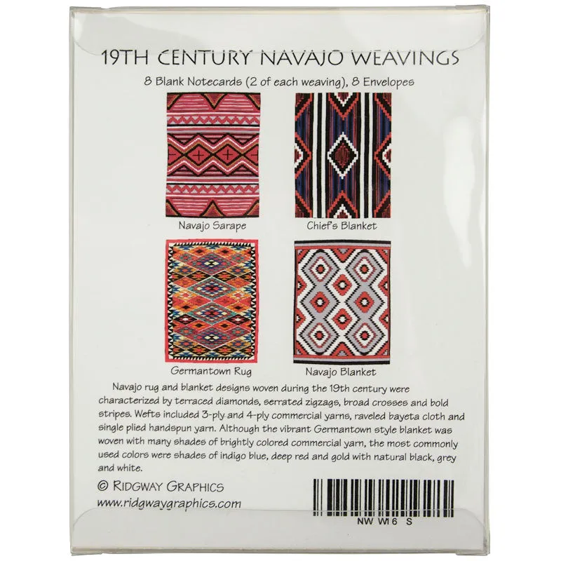 19th Century Navajo Weavings Notecard Set - Image 2