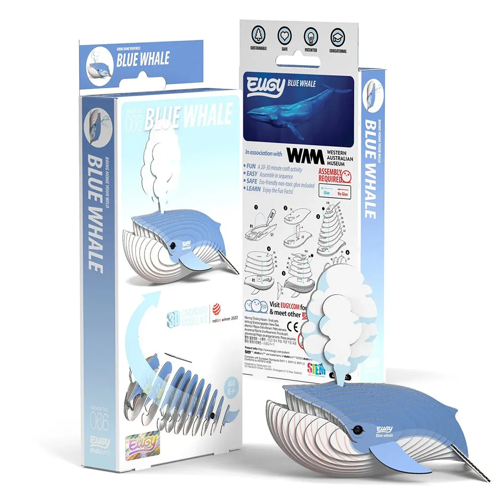 Eugy Blue Whale 3D Puzzle - Image 2