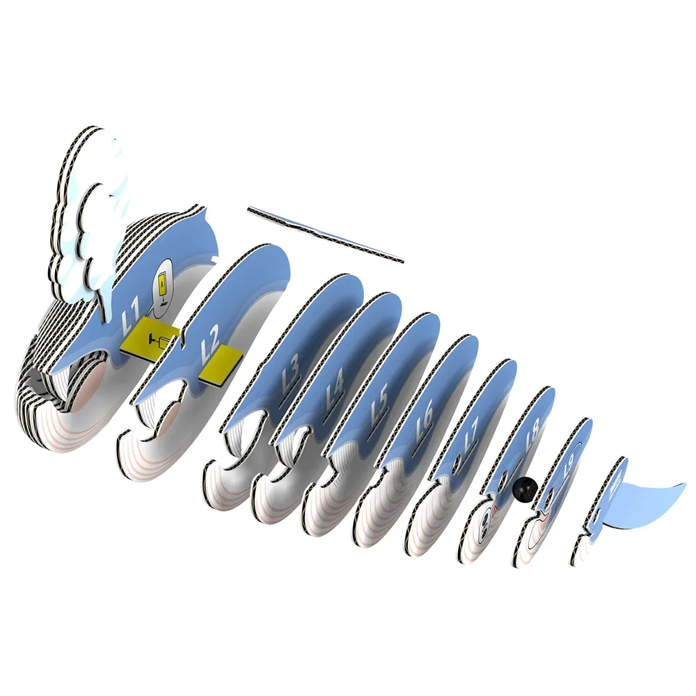 Eugy Blue Whale 3D Puzzle - Image 3