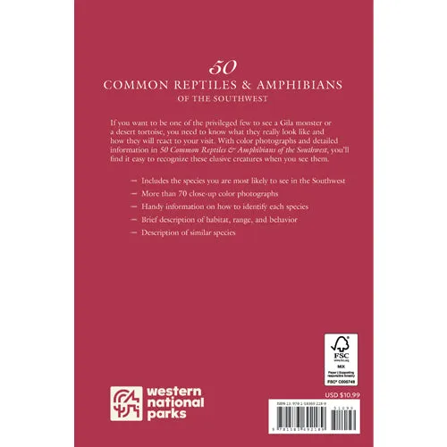 50 Common Reptiles & Amphibians of the Southwest - 2nd Edition - Image 4