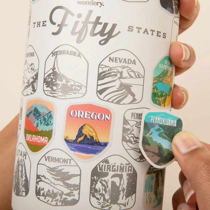 50 States Bucket List Bottle - Image 3