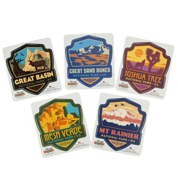 ADG National Parks Large Badge Sticker Set - Image 2