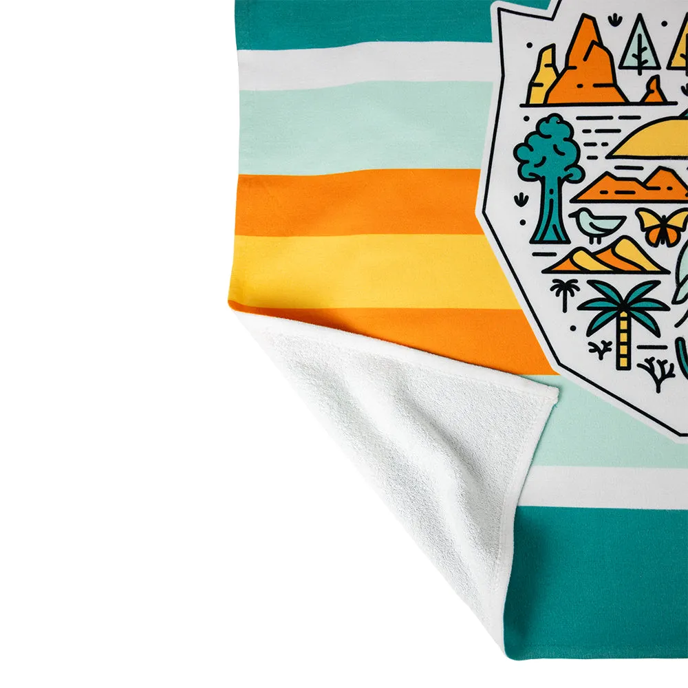 Adventure Awaits National Park Beach Towel - Image 3