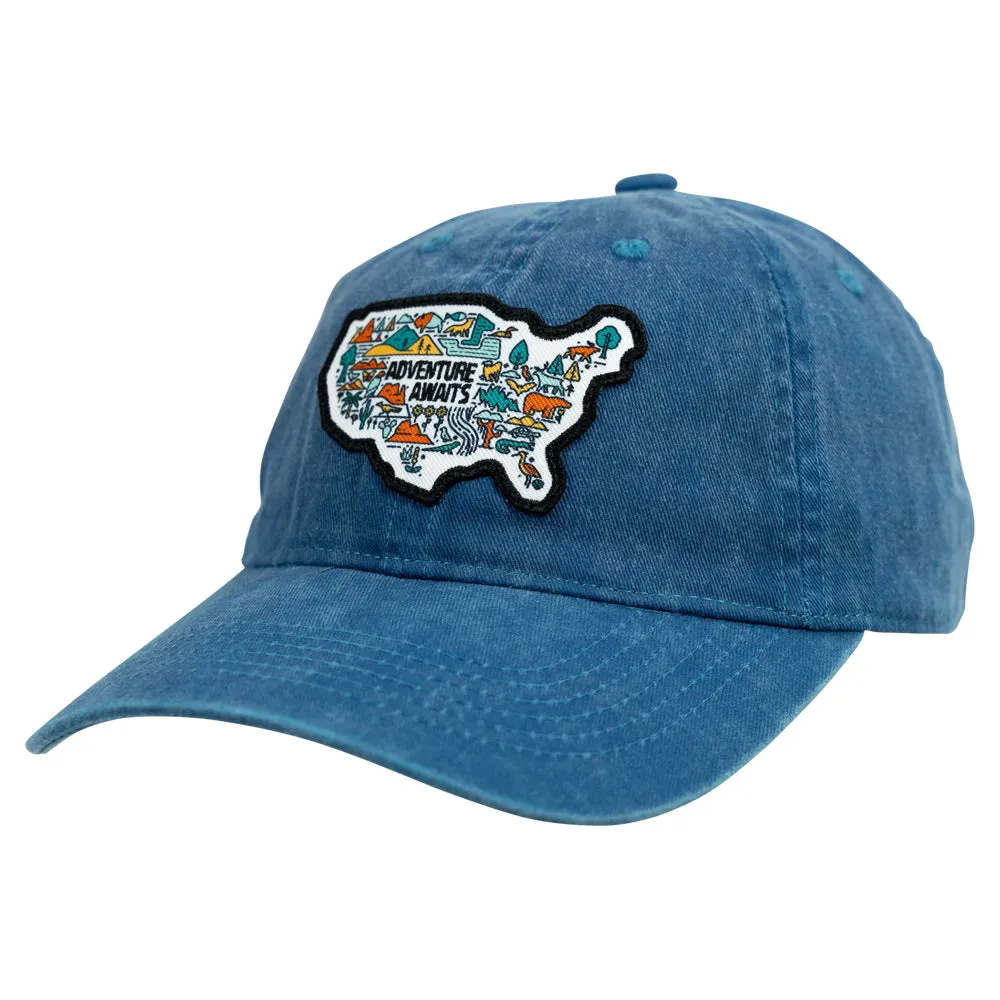 Adventure Awaits National Park Cotton Cap - Image 3