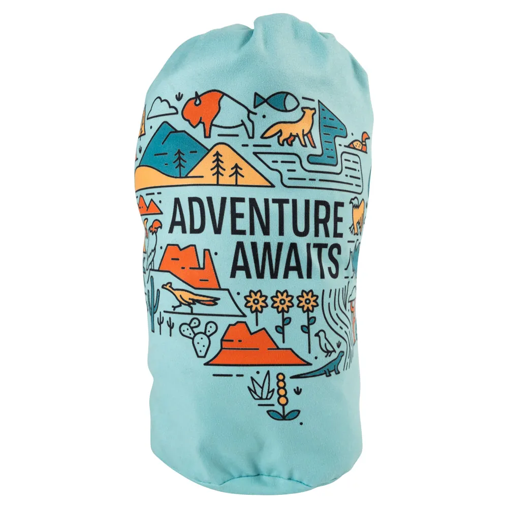 Adventure Awaits National Park Fleece Blanket - Image 8