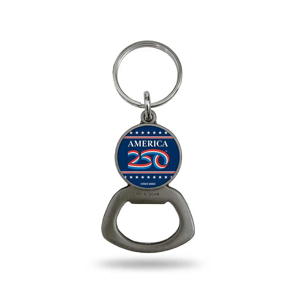 America 250 Keychain with Bottle Opener