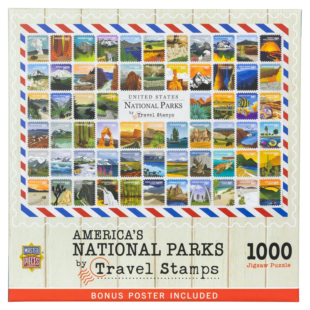 America’s National Parks Travel Stamps Puzzle