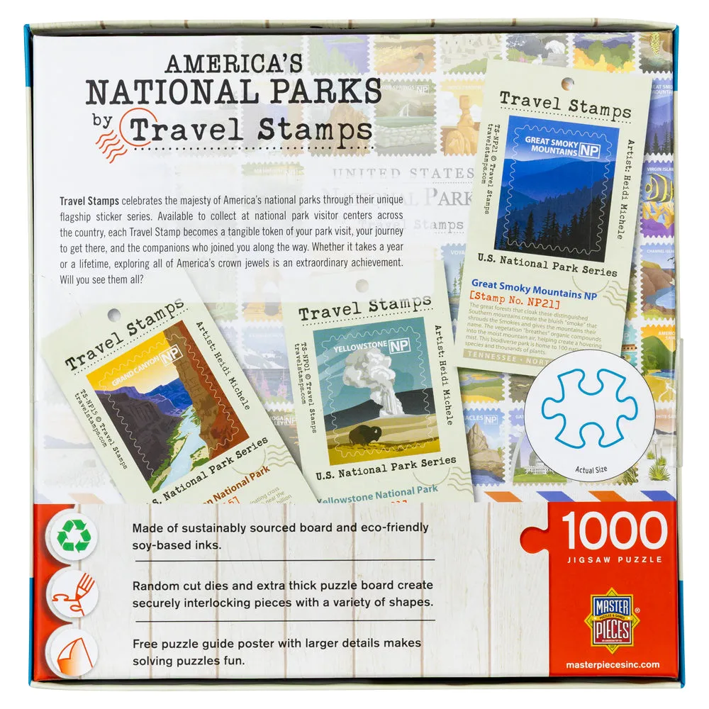 America’s National Parks Travel Stamps Puzzle - Image 4