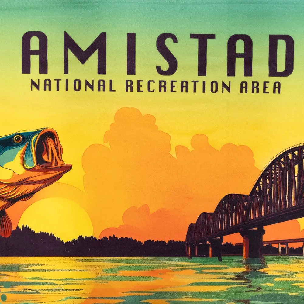 Amistad National Recreation Area Beach Towel - Image 4