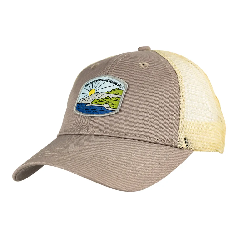 Amistad National Recreation Area Mesh-Back Cap - Fell Logo - Image 3