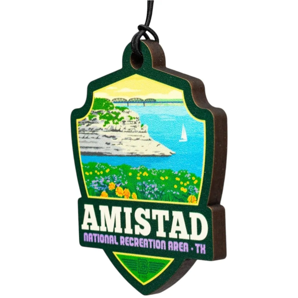 Amistad National Recreation Area Ornament - ADG Badge Graphic - Image 3