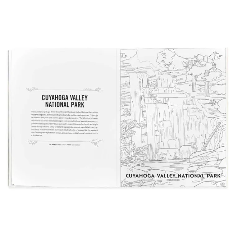 Art of the National Parks Coloring Book - Image 3