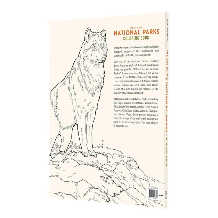 Art of the National Parks Coloring Book - Image 4