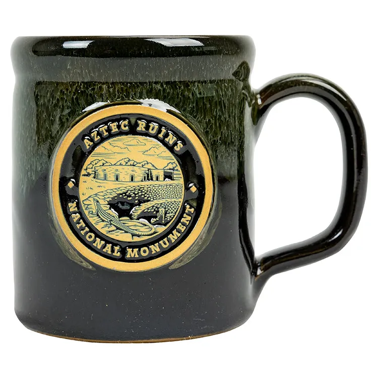 Aztec Ruins National Monument Round Logo Camper Mug - Image 2