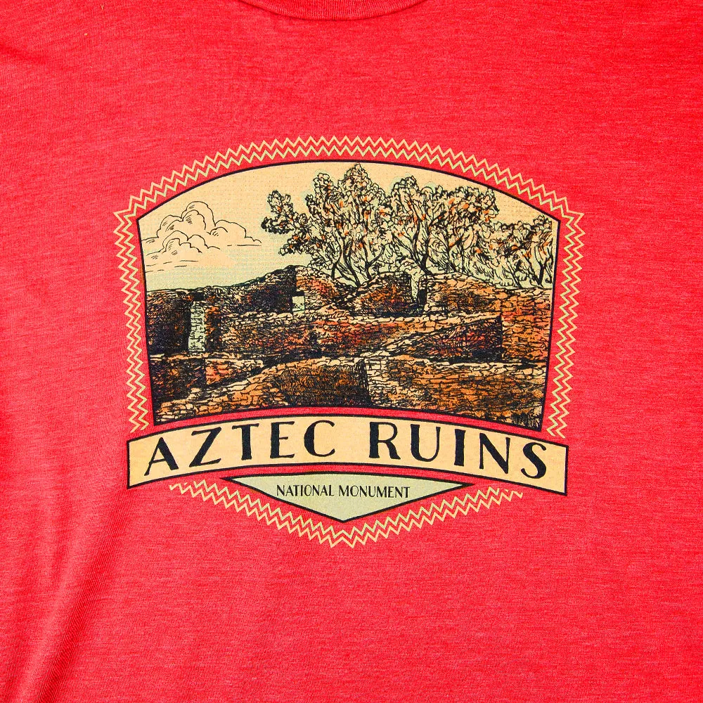 Aztec Ruins National Monument REPREVE® T-Shirt - Jagged Adventure - Image 2