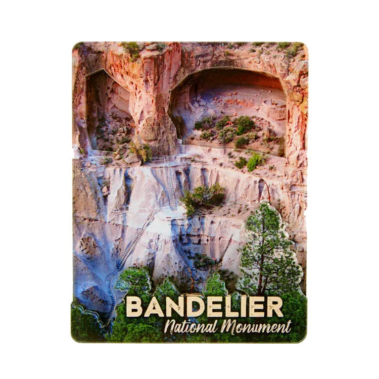 Bandelier National Monument Magnet - Alcove House 3D - Image 2