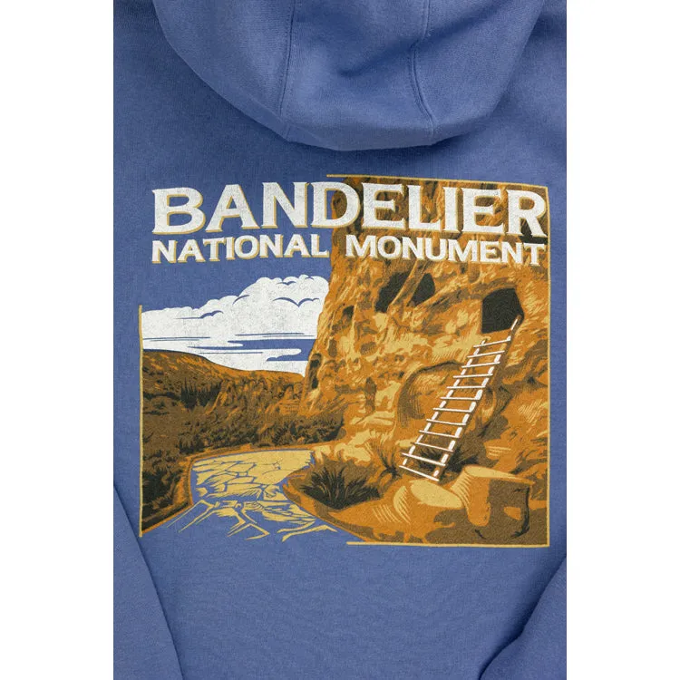 Bandelier National Monument Fleece Hoodie - Milestone - Image 4