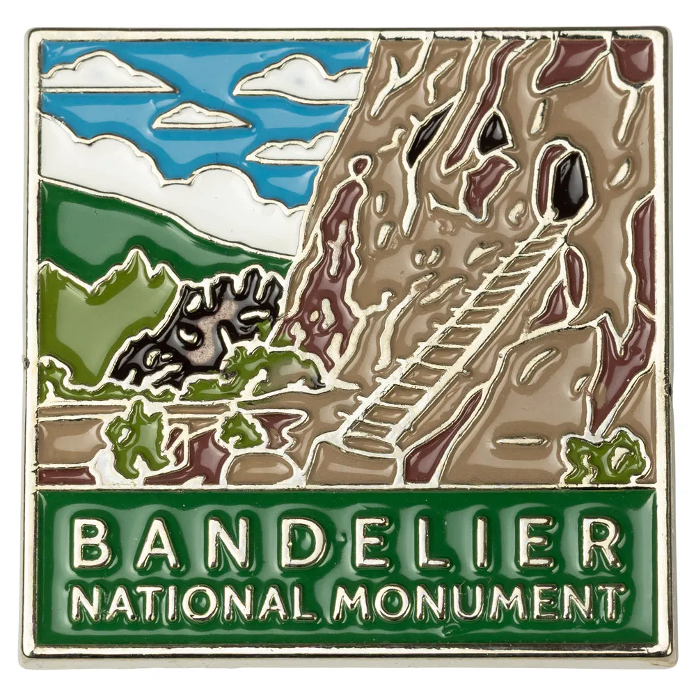 Bandelier National Monument Pin - Cavate and Ladder