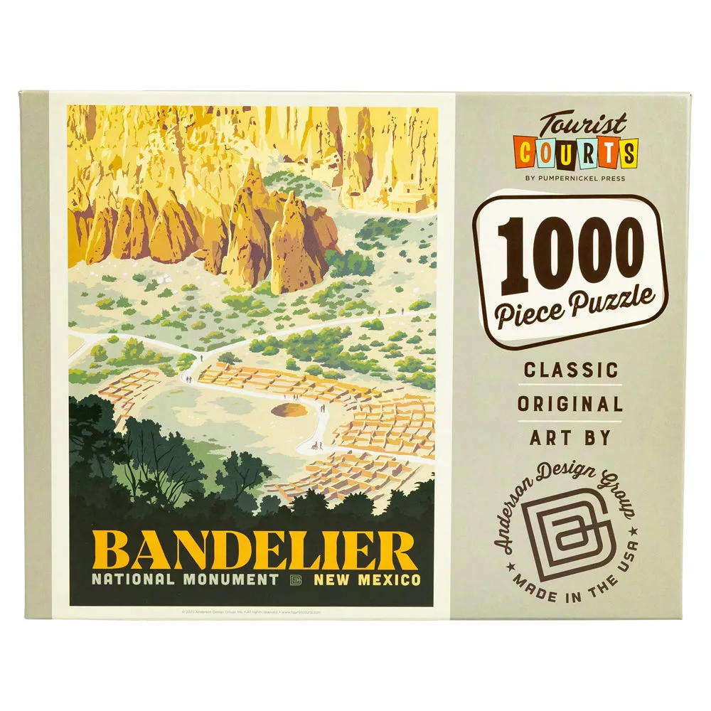 Bandelier National Monument Puzzle - Tyuonyi Village