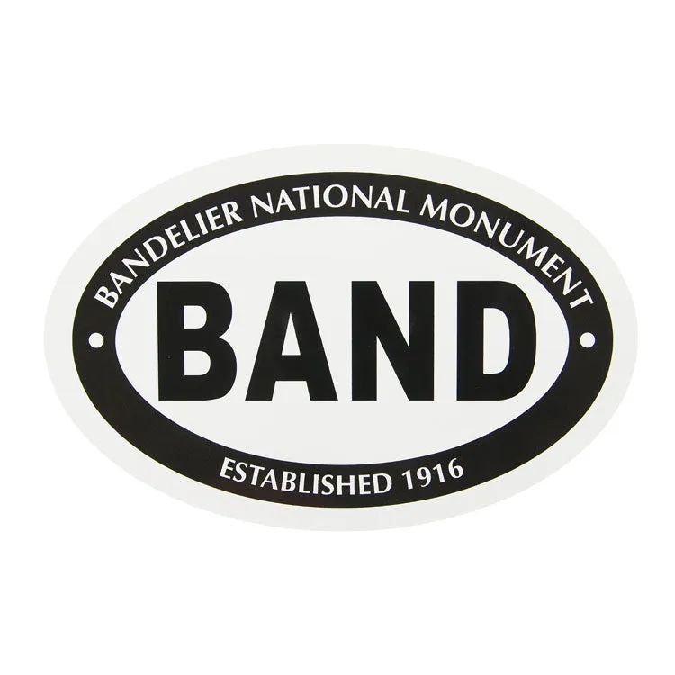 Bandelier National Monument Sticker - Euro Oval