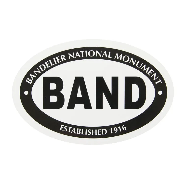 Bandelier National Monument Sticker - Mini Oval