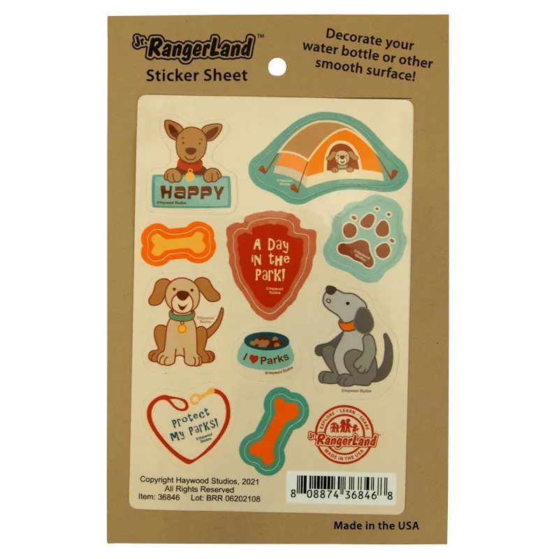 B.A.R.K. Ranger Sticker Sheet