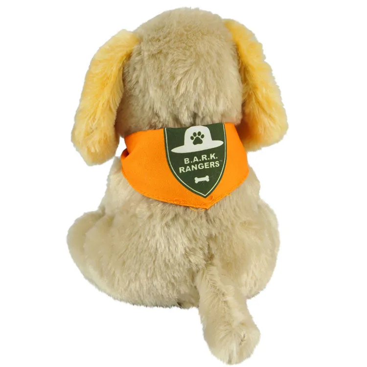Bark Ranger Yellow Lab Eco Pal Plush Toy - Image 2