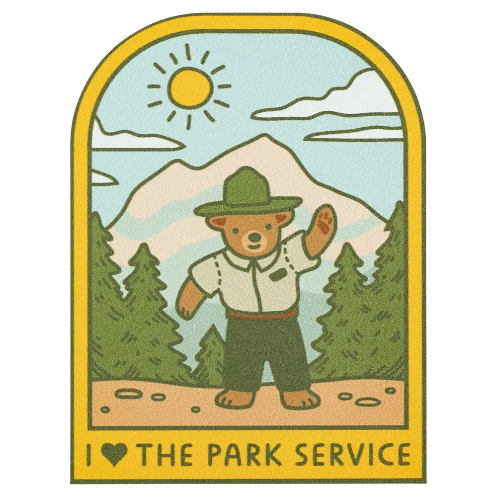 Bear Park Service Sticker