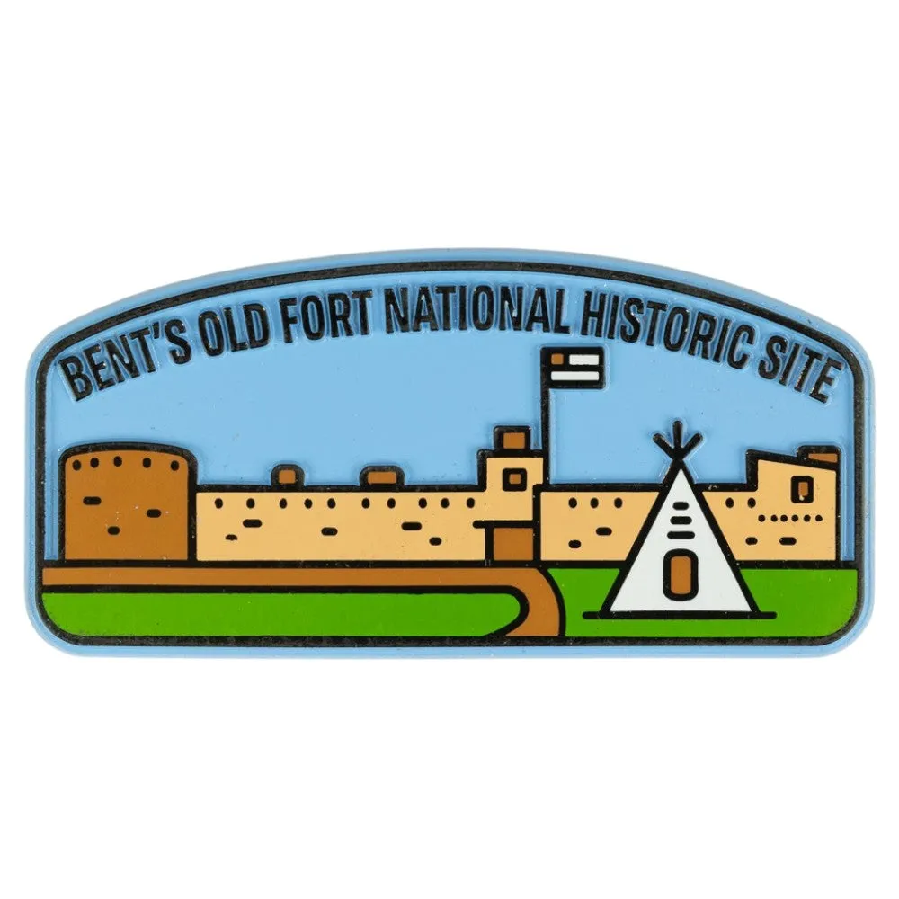 Bent's Old Fort National Historic Site Magnet - Fell Logo