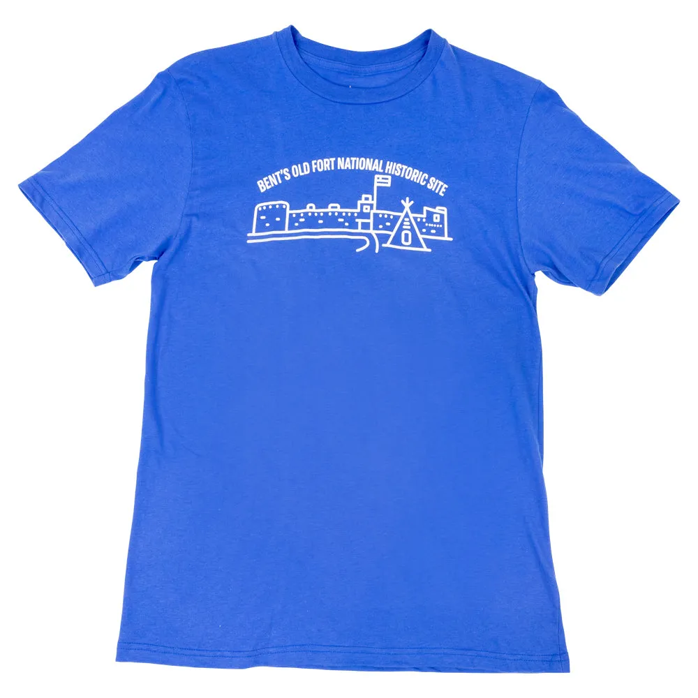 Bent's Old Fort National Historic Site T-Shirt - Fell Logo