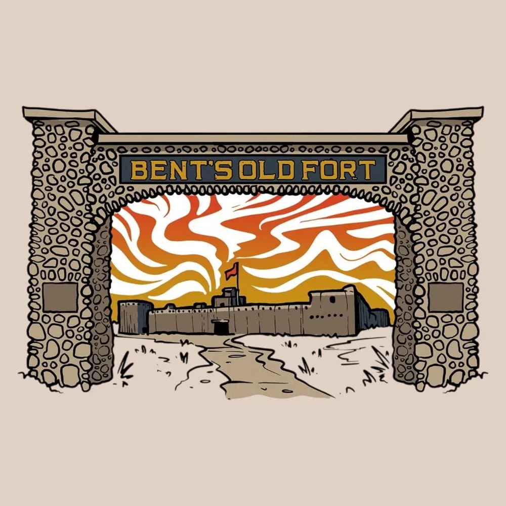 Bent's Old Fort National Historic Site T-Shirt - Sunrise - Image 2