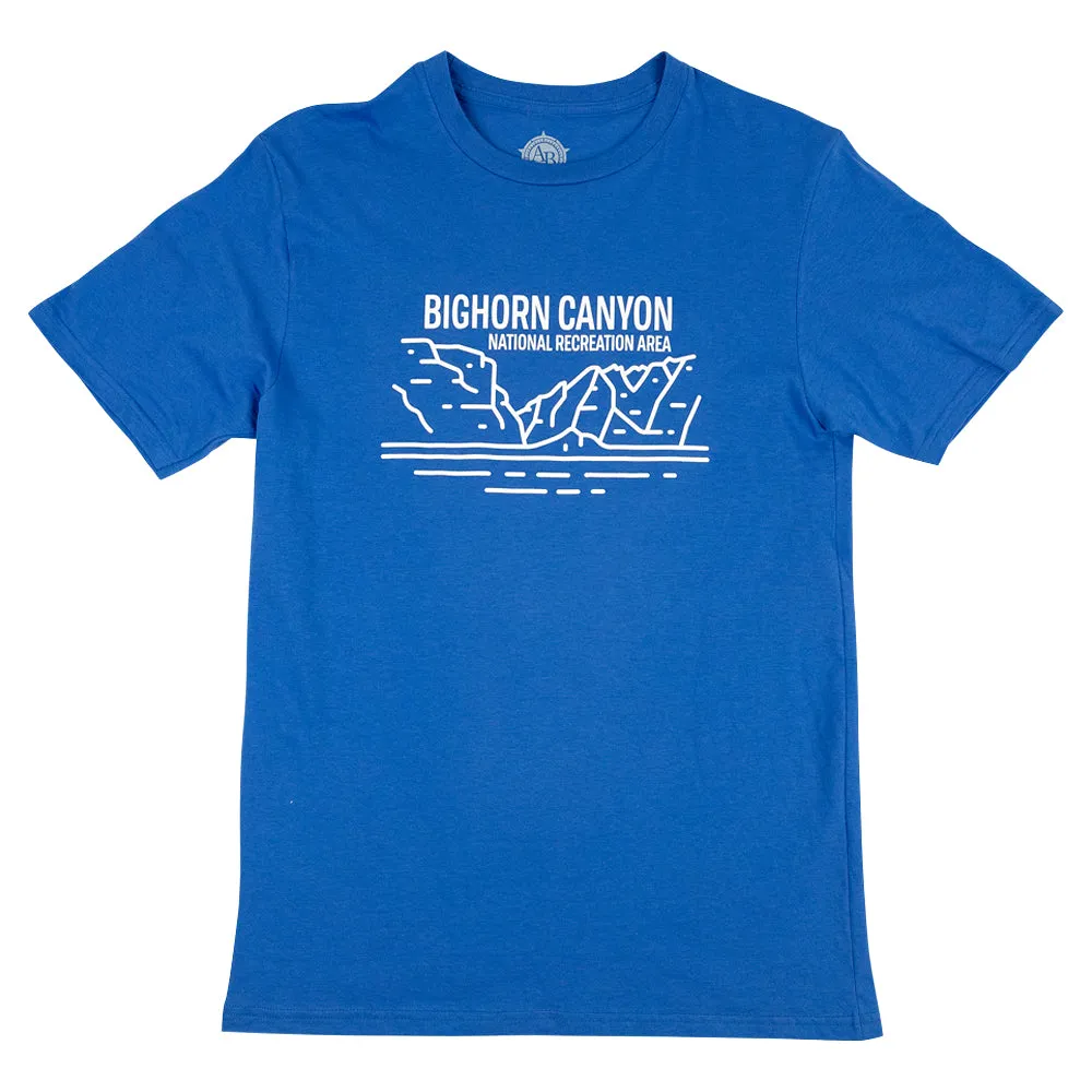 Bighorn Canyon National Recreation Area T-Shirt - Fell Logo