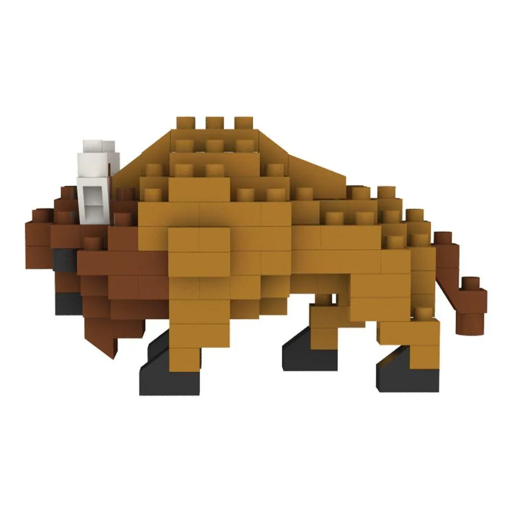Bison Mini Block Magnet - Image 3