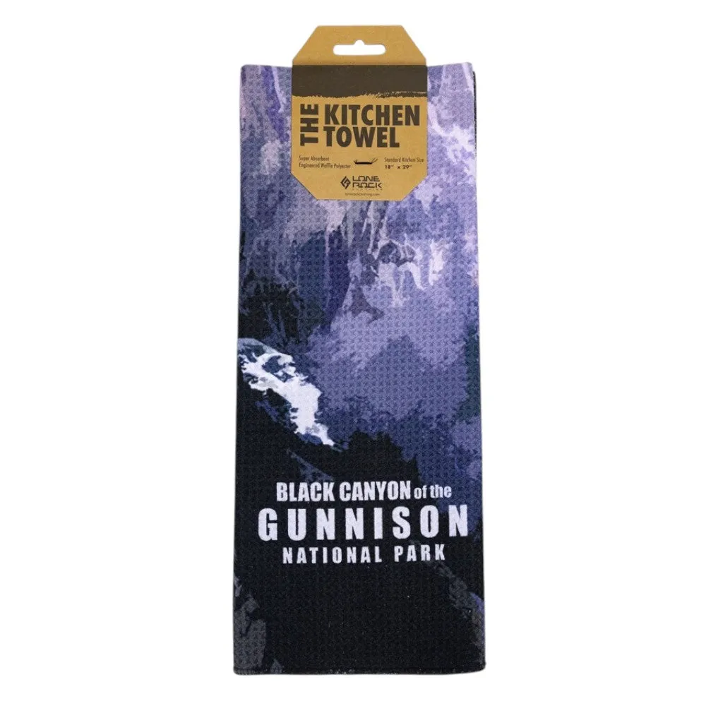 Black Canyon of the Gunnison National Park Kitchen Towel