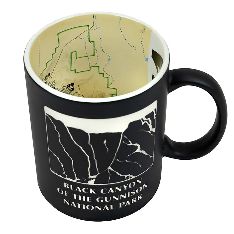 Black Canyon of the Gunnison National Park Map Mug - Image 2