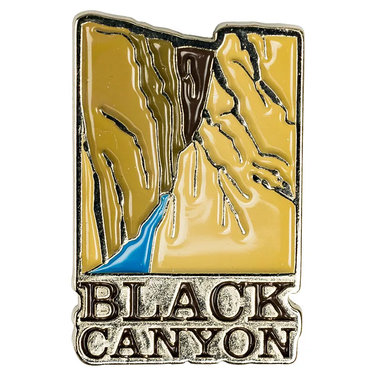 Black Canyon of the Gunnison National Park Pin - River to Ridge