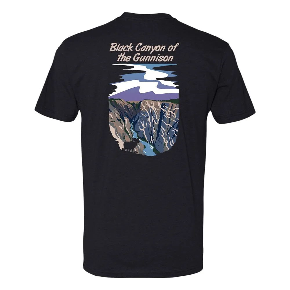 Black Canyon of the Gunnison National Park T-Shirt - Masterpieces - Image 2