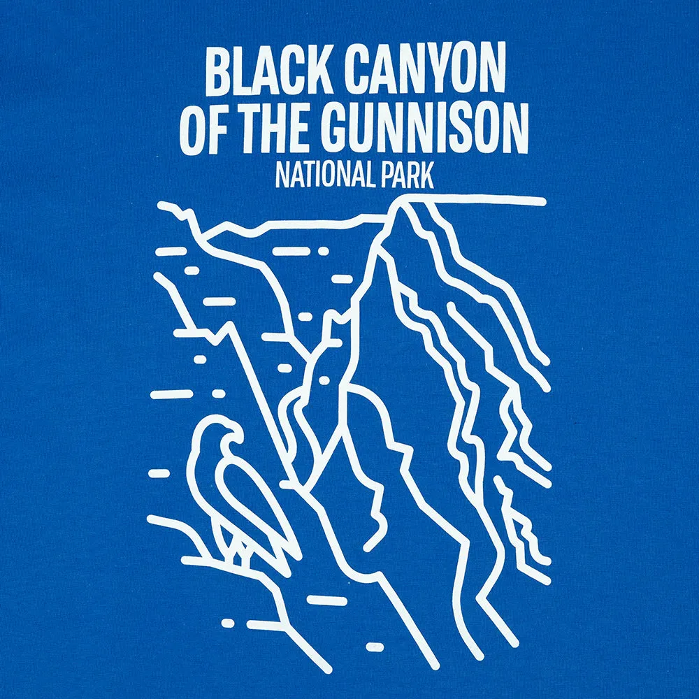 Black Canyon of the Gunnison National Park T-Shirt - Fell Logo - Image 2