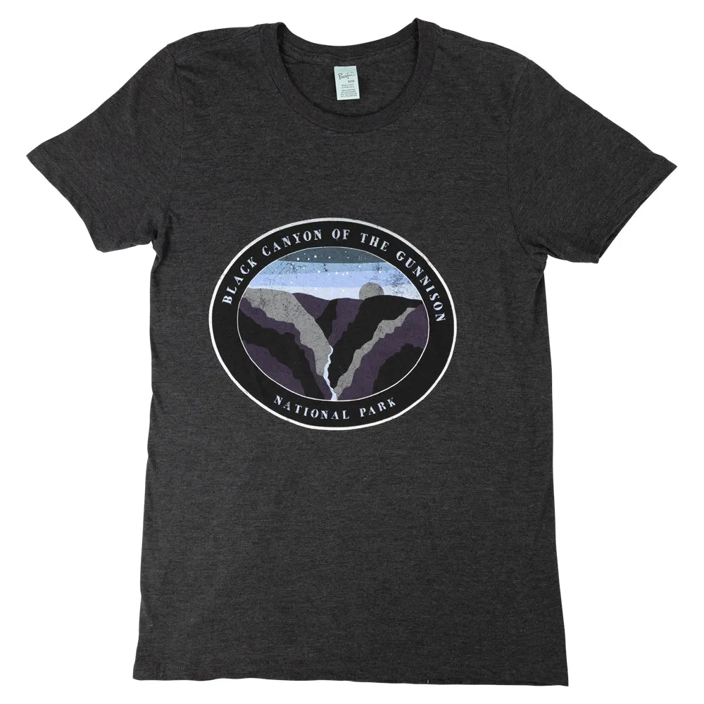 Black Canyon of the Gunnison National Park T-Shirt - Night Sky