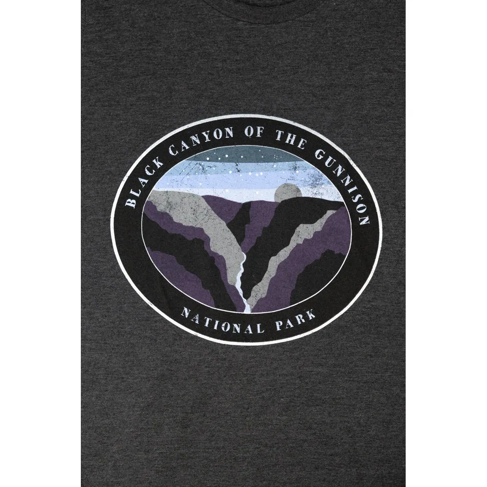 Black Canyon of the Gunnison National Park T-Shirt - Night Sky - Image 2