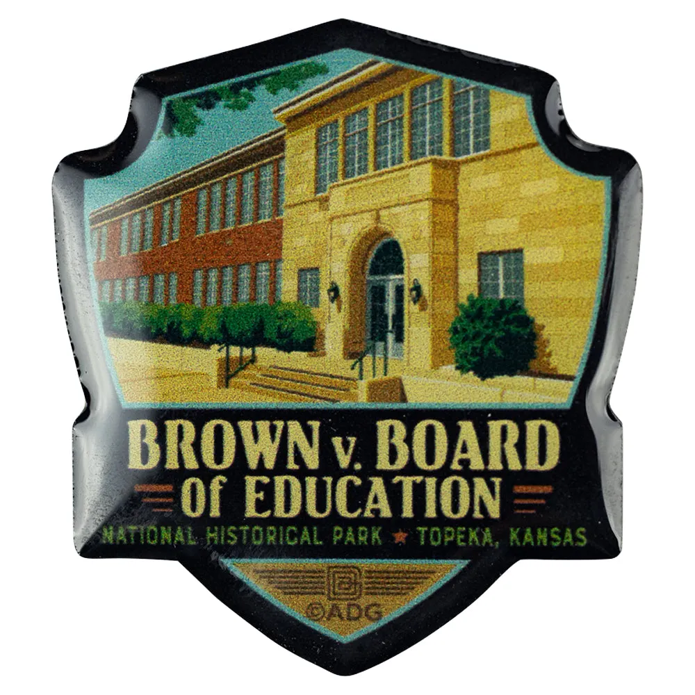 Brown v. Board of Education National Historical Park Pin - ADG Badge Graphic