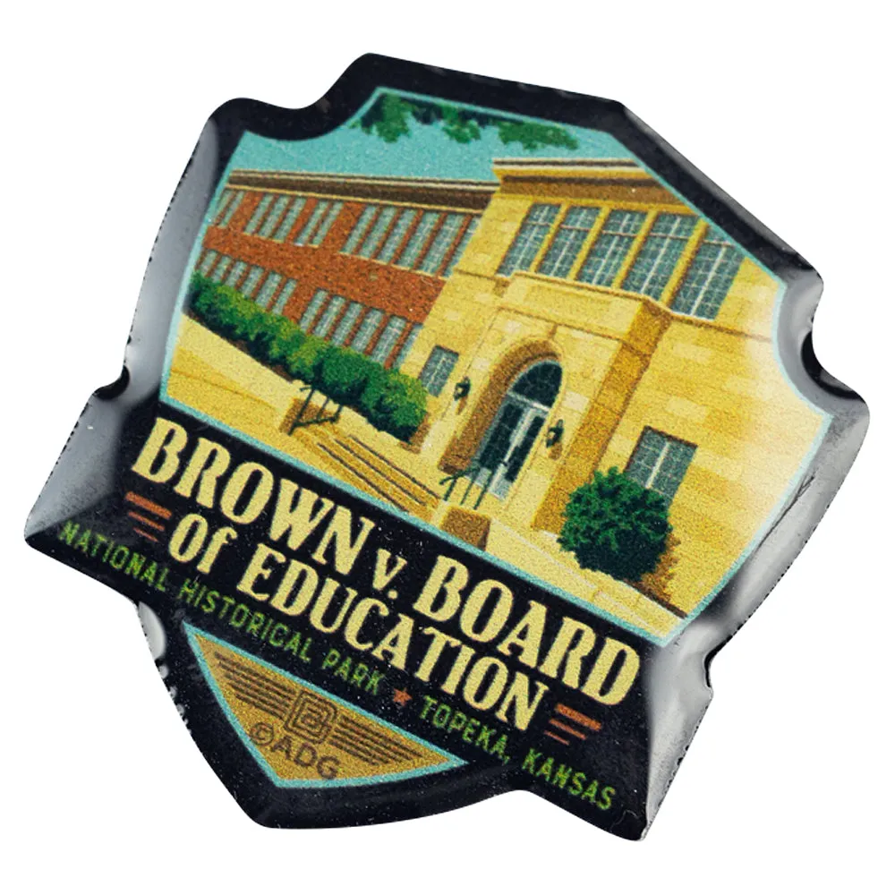 Brown v. Board of Education National Historical Park Pin - ADG Badge Graphic - Image 2