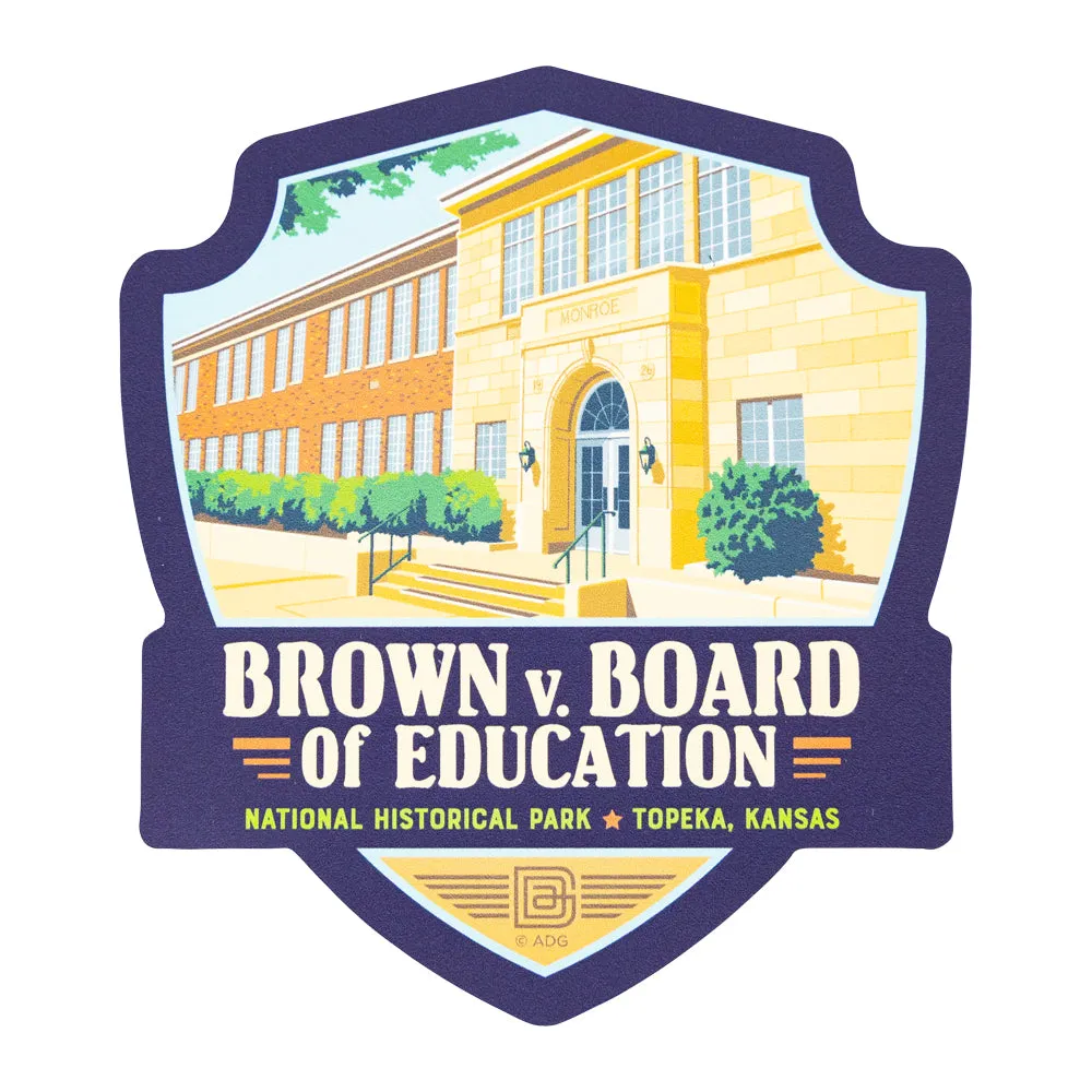 Brown v. Board of Education National Historical Park Sticker - ADG Badge Graphic