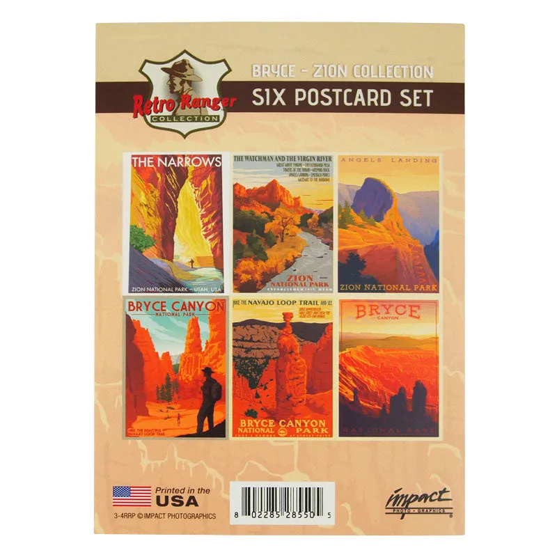 Bryce Canyon - Zion National Park Postcard Set - Image 3