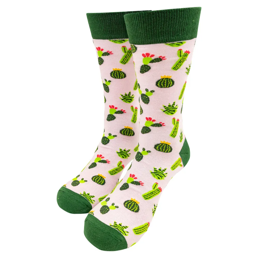 Cactus Knit Socks