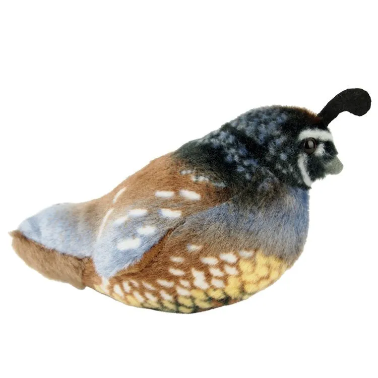 California Quail Mini Plush Toy w/ Sound - Image 2