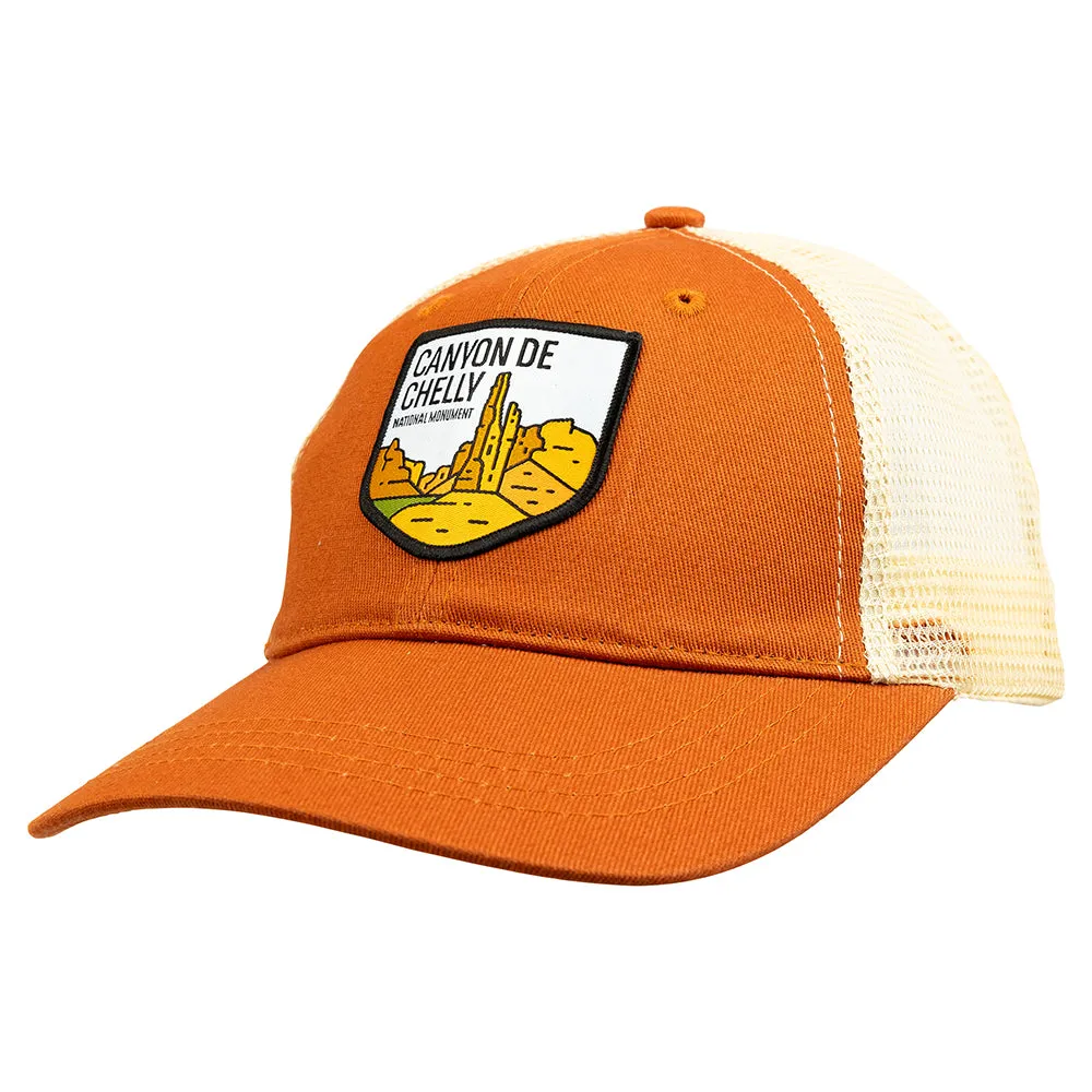Canyon de Chelly National Monument Mesh-Back Cap - Fell Logo - Image 3