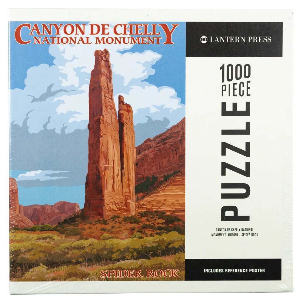 Canyon De Chelly National Monument Puzzle - Spider Rock