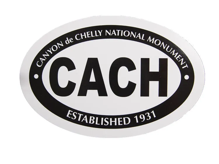 Canyon de Chelly National Monument Sticker - Euro Oval