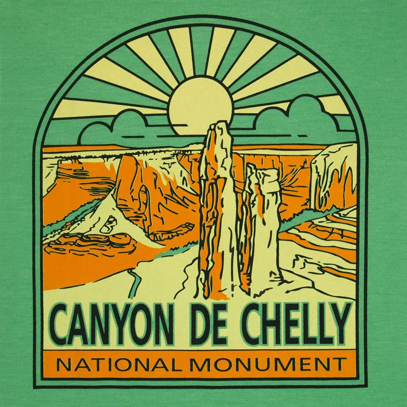 Canyon de Chelly National Monument REPREVE® T-Shirt - Sun Ovals - Image 2